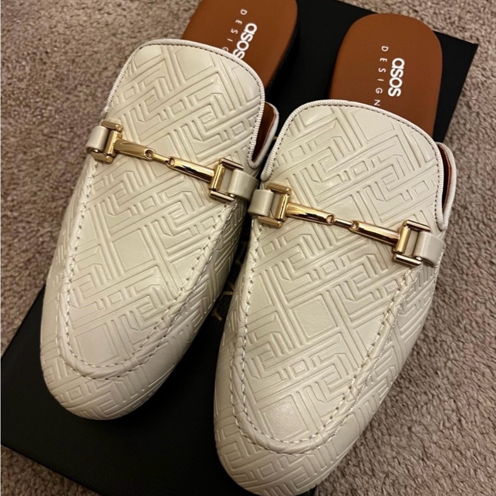 ASOS Men's White Loafers